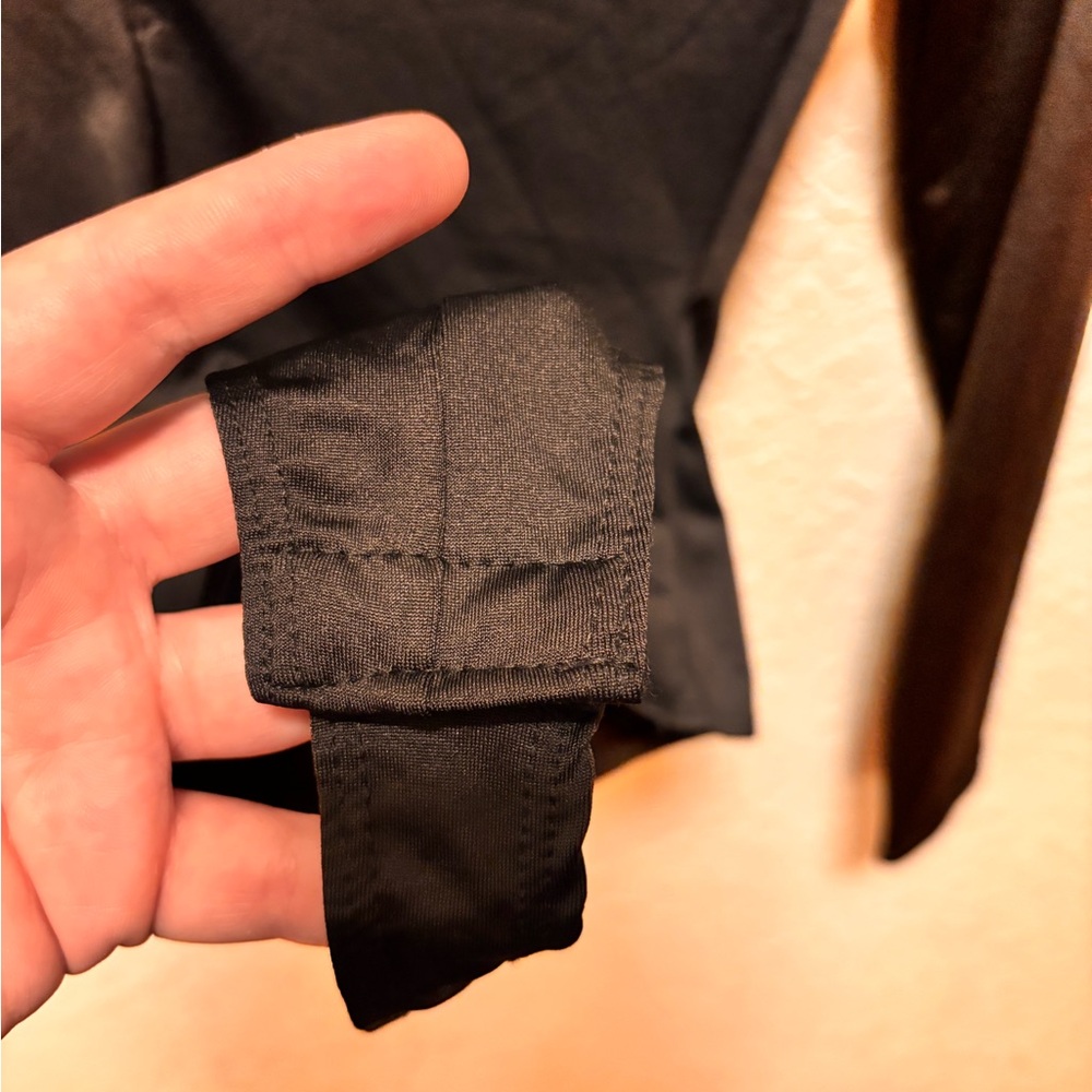 Forever 21 Black Zip-Up Bodysuit - Picture 3 of 4
